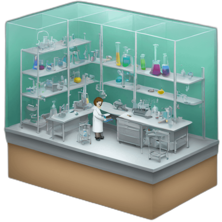 Laboratory emoji