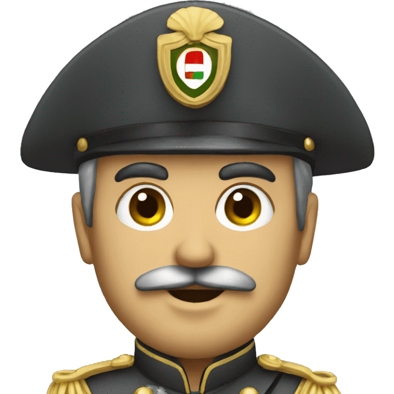 Italian commander emoji