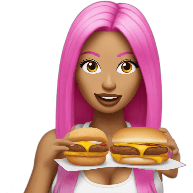 Nicki minaj eat mc donald emoji