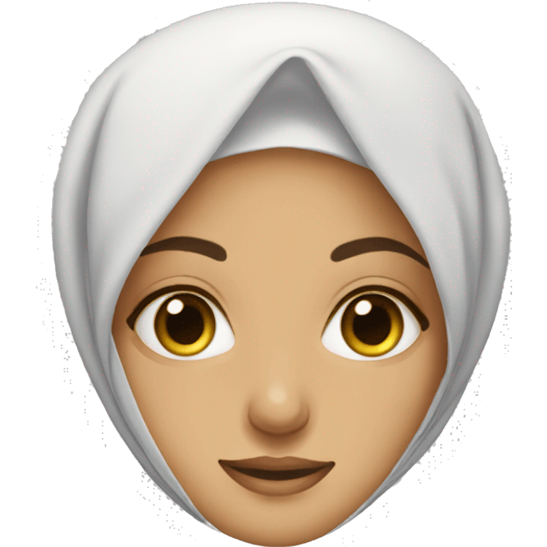 Hijabi-woman-eye roll emoji