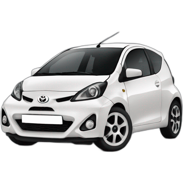 Toyota Aygo porsche emoji