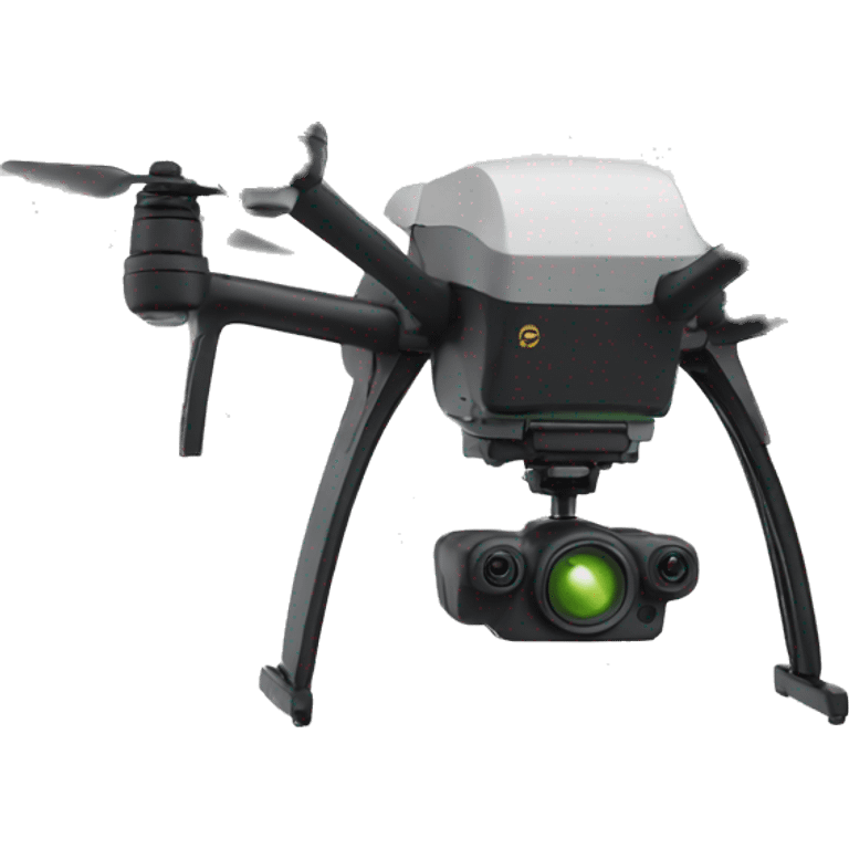 Drone with thumbs up emoji