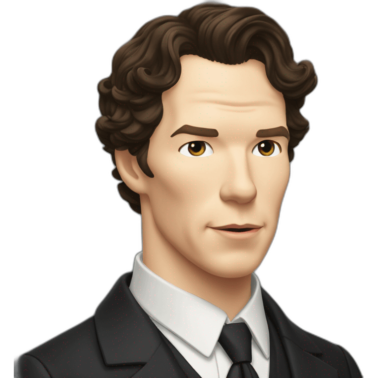 benedict cumberbatch kiss you with heart emoji