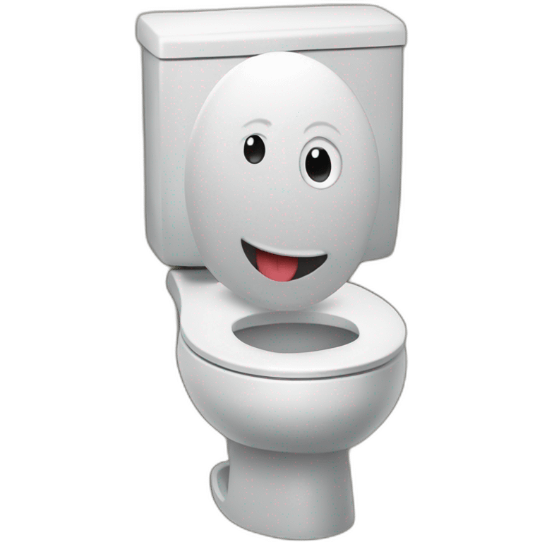 Caca dans toilettes emoji