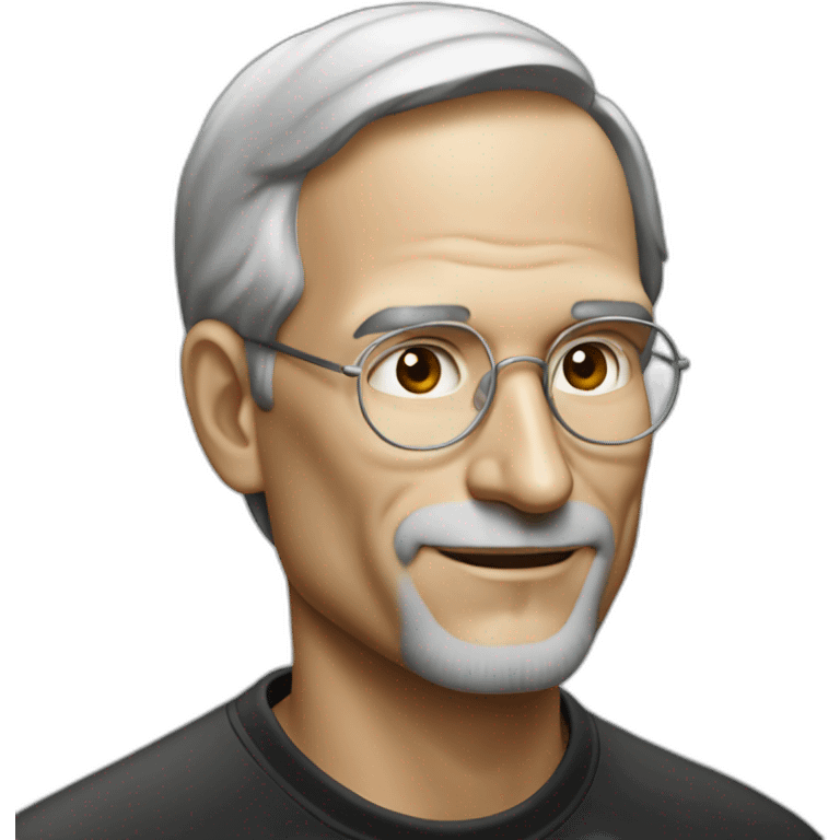 Steve Jobs in University emoji