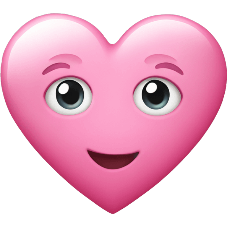 cute pink heart emoji