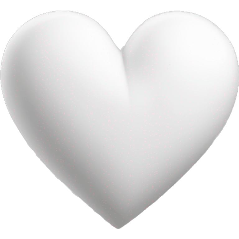 White heart two emoji