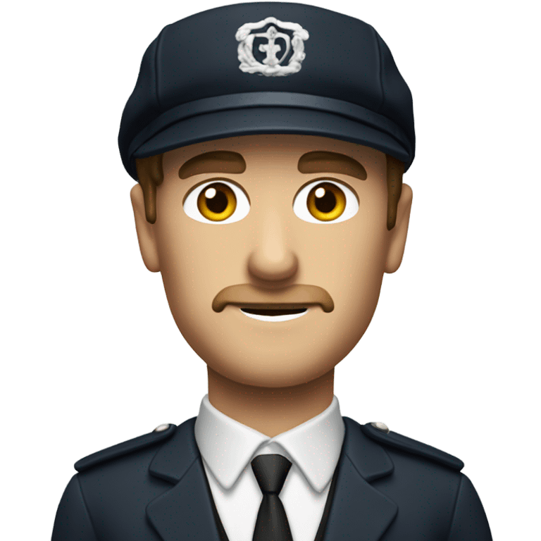 Tom Shelby with sharp visors emoji