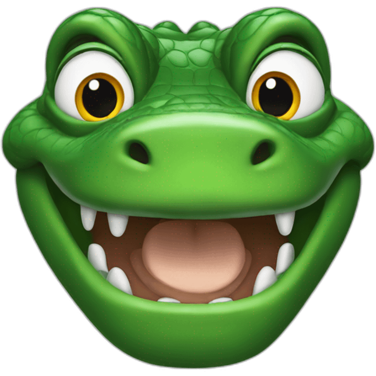 Monty gator  emoji