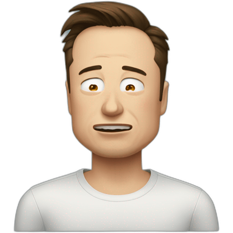 Elon Musk crying emoji