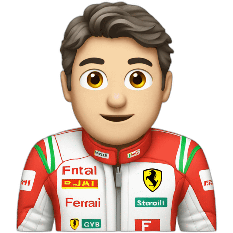 Formula 1 Ferrari emoji