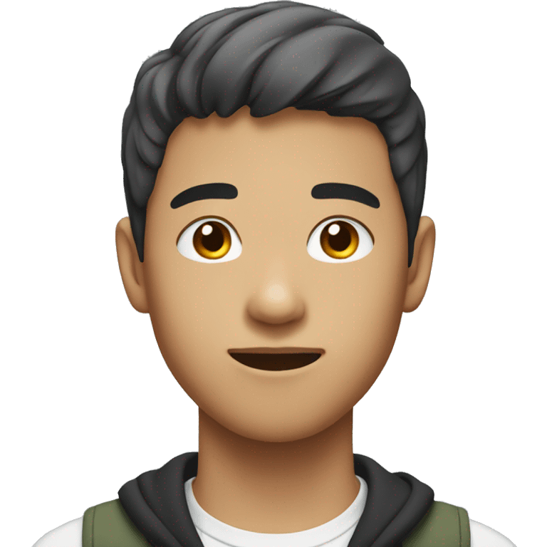 Asian teenage boy emoji