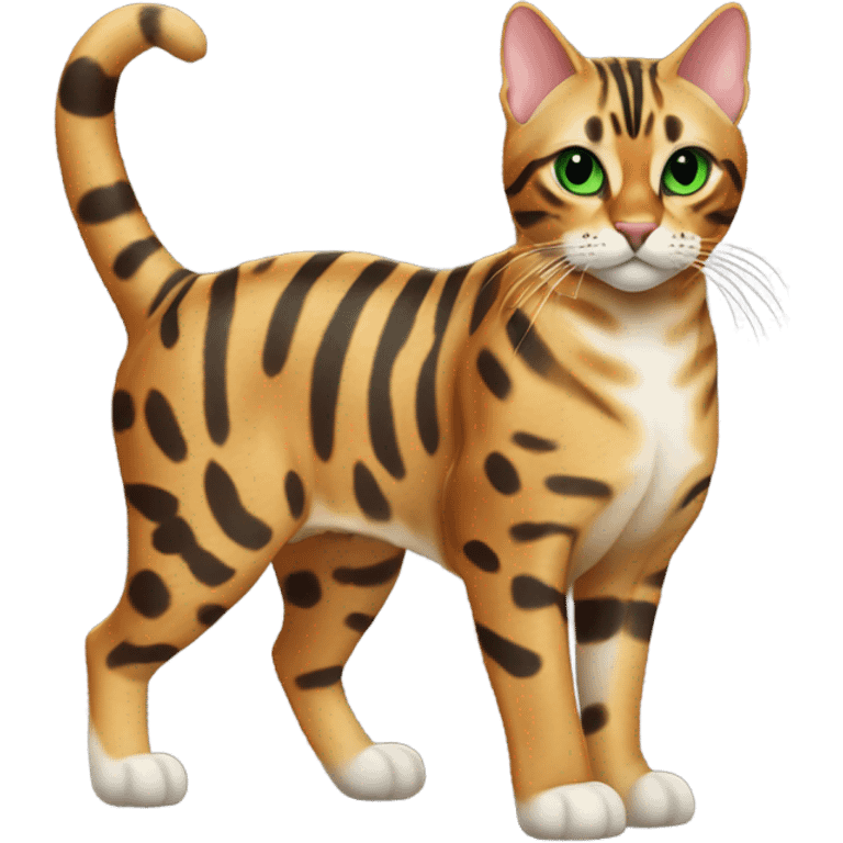 cat bengal emoji