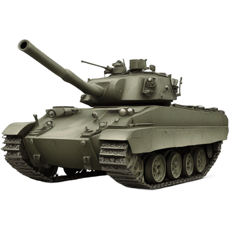 Realistic tank emoji