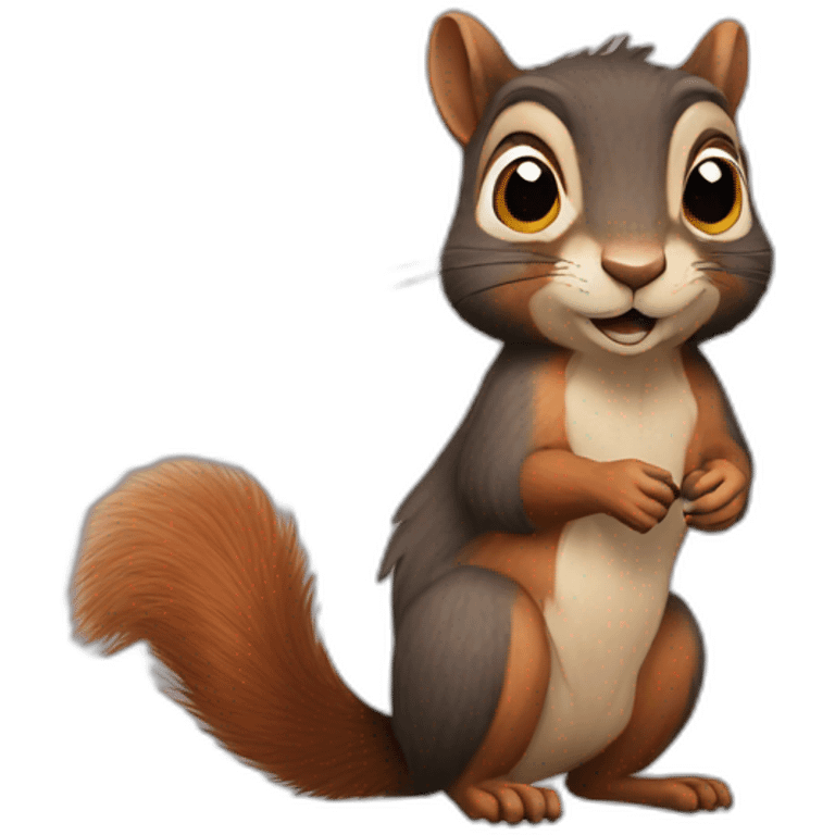 Harry Potter but he’s actually a squirrel emoji