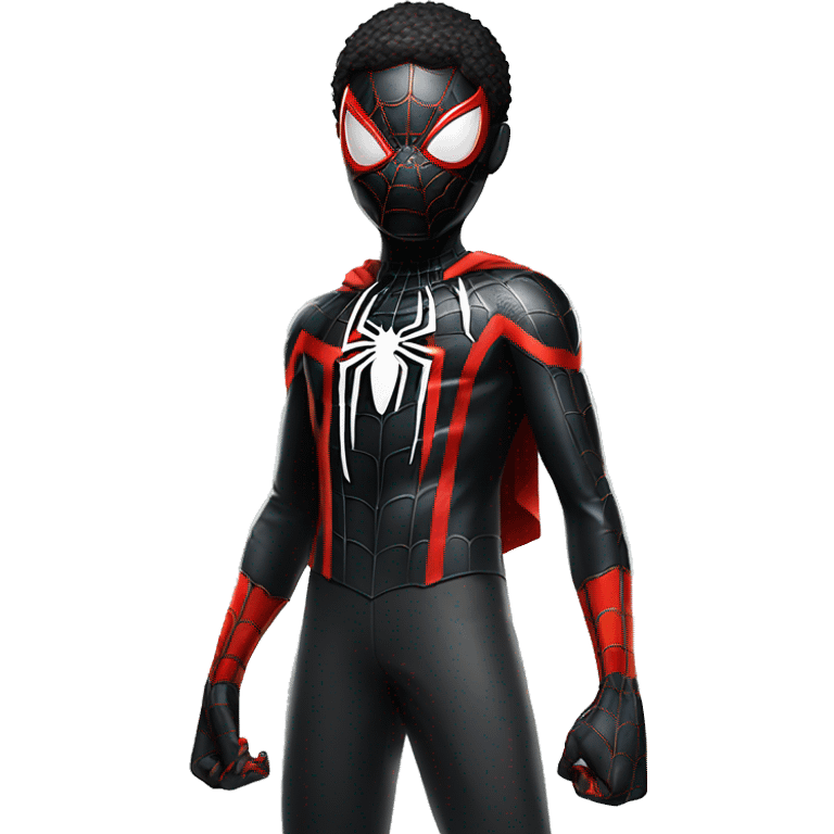 spider-man miles morales full body emoji