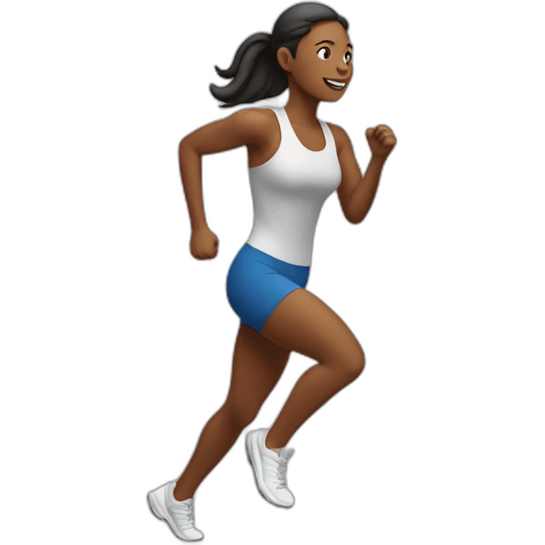 running woman emoji