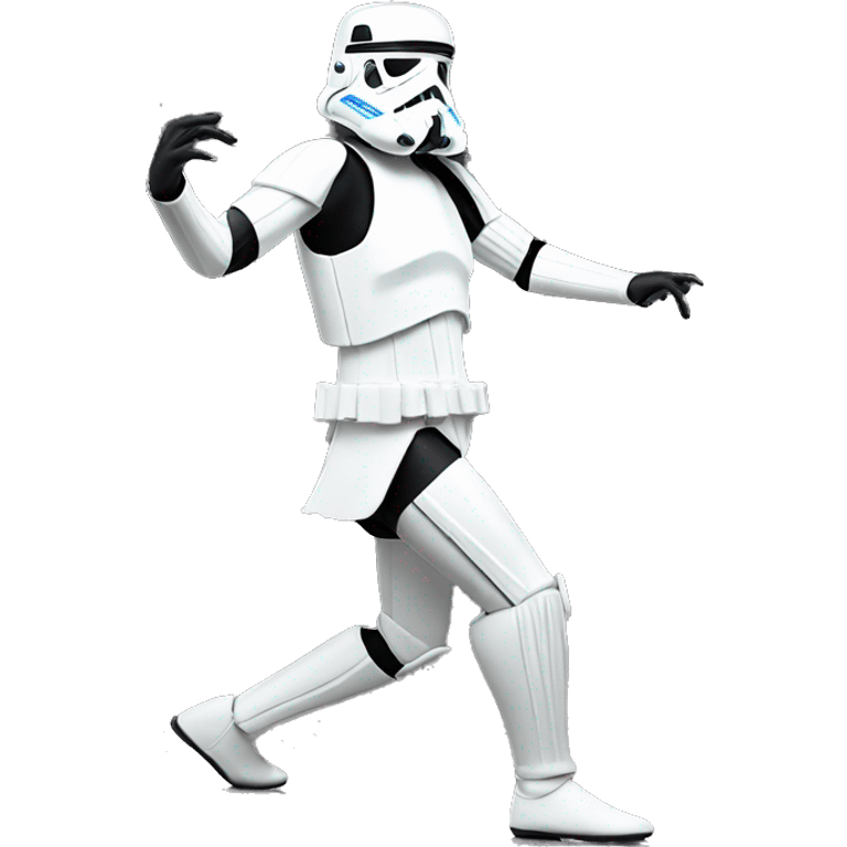 storm trooper dancing  emoji