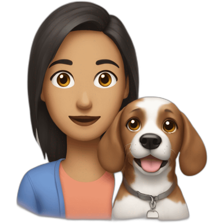 me and my dog emoji