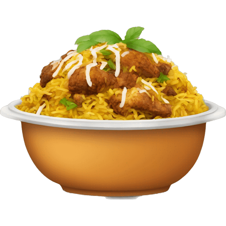 hyderabadi dum biryani emoji