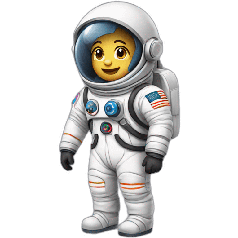 Astronauta cute emoji