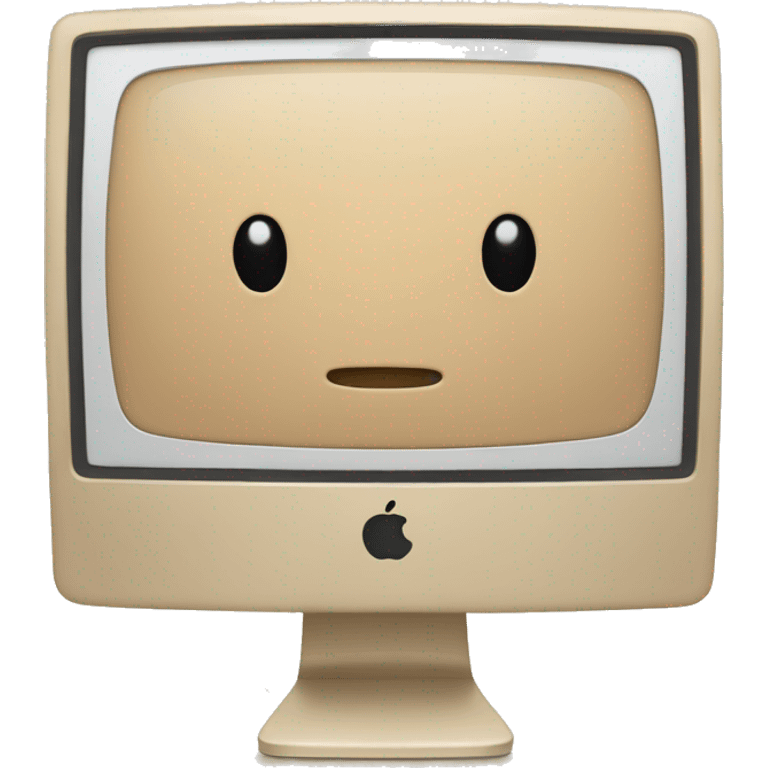 beige imac emoji