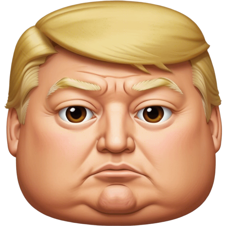 donald trump fat emoji