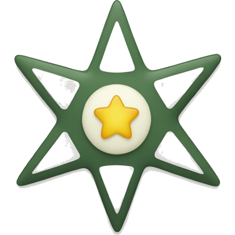 Six pointed star  emoji