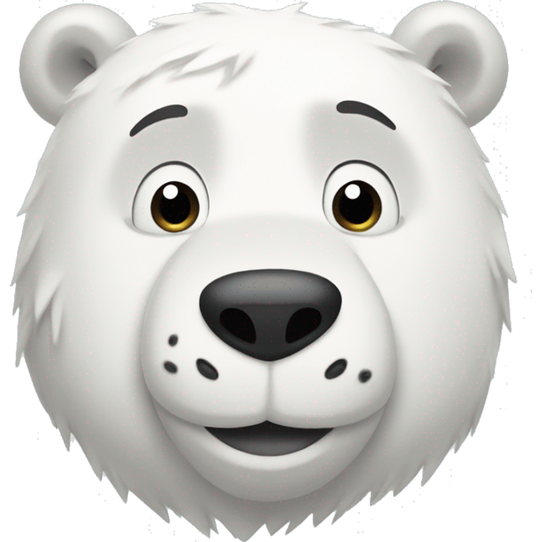 Ice bear from we bare bear emoji