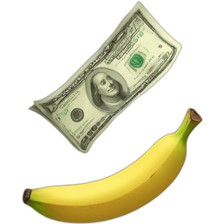 Money banana emoji