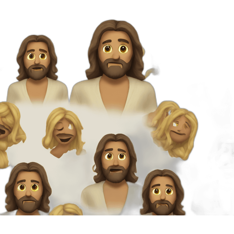 gay jesus emoji