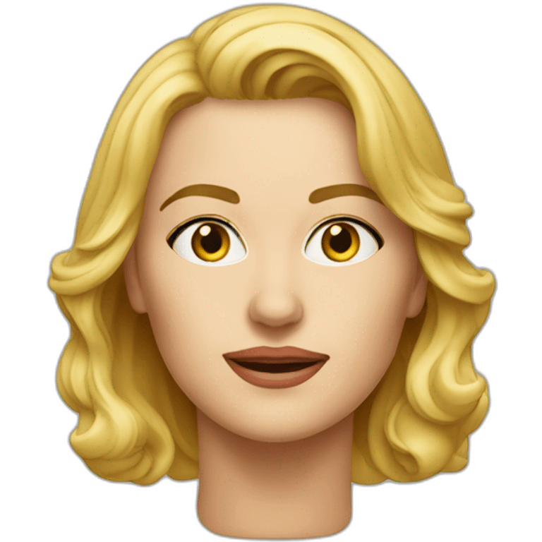 Sandra Huller german actress face head emoji