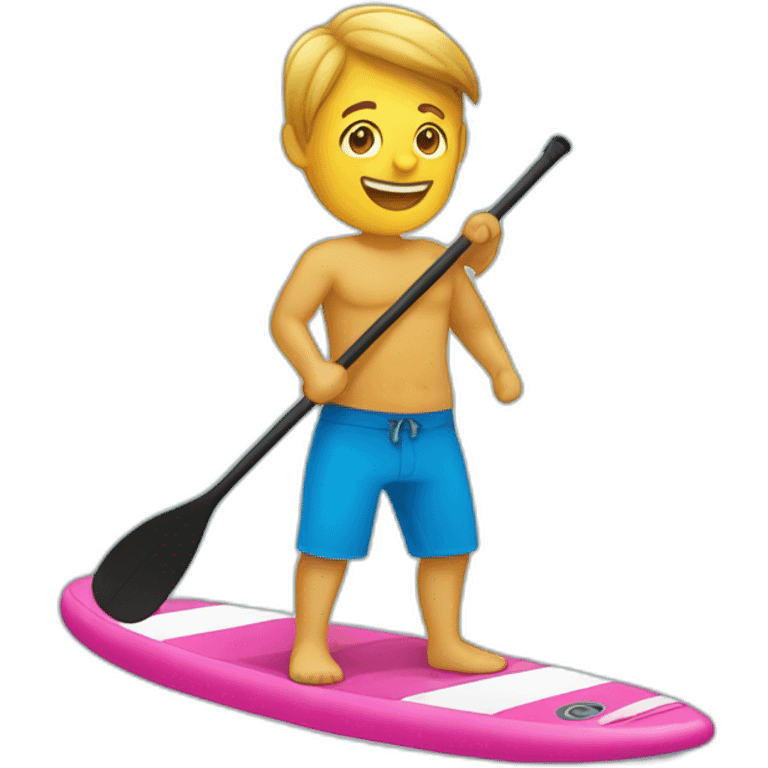 standup paddle emoji