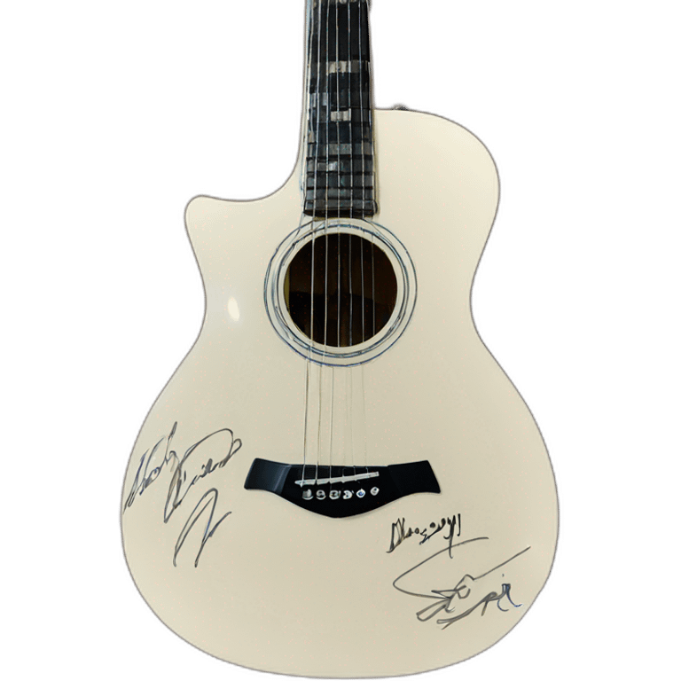 Taylor swift guitar - signed emoji