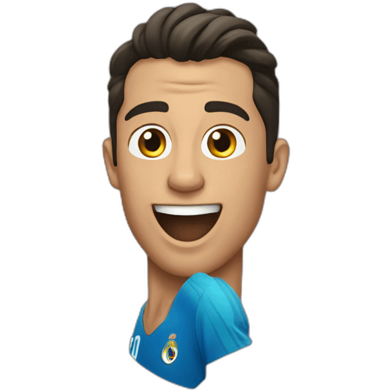 Cristiano célébration emoji