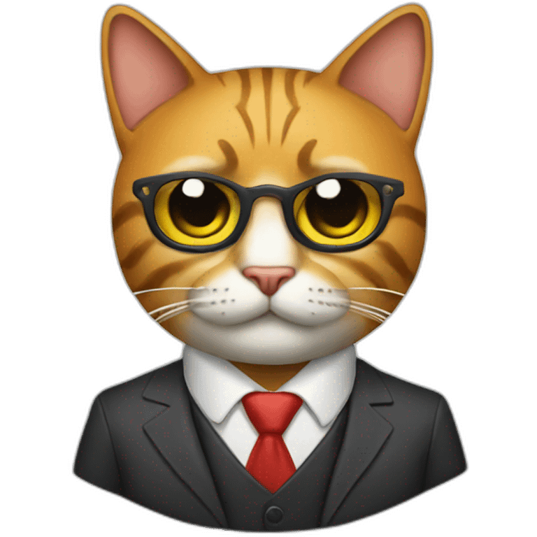 boss cool cat emoji