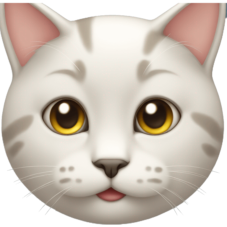 cute cat, face emoji