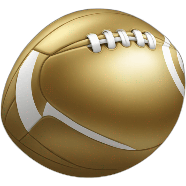 gold ball football emoji