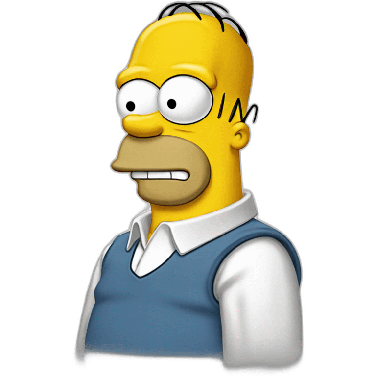 Homer simpson rigole emoji