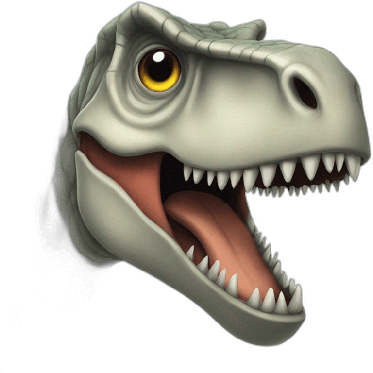 Tyrannosaurus ghost emoji