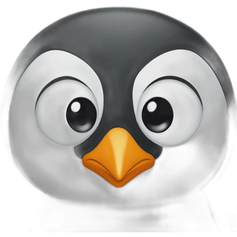 Gigachad Penguin emoji