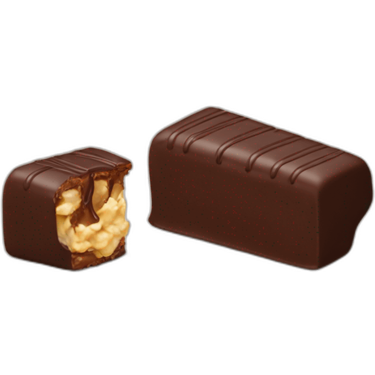 Snickers-chocolate emoji