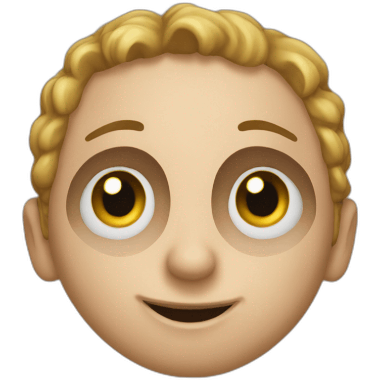 Emoji yeux en l'air emoji