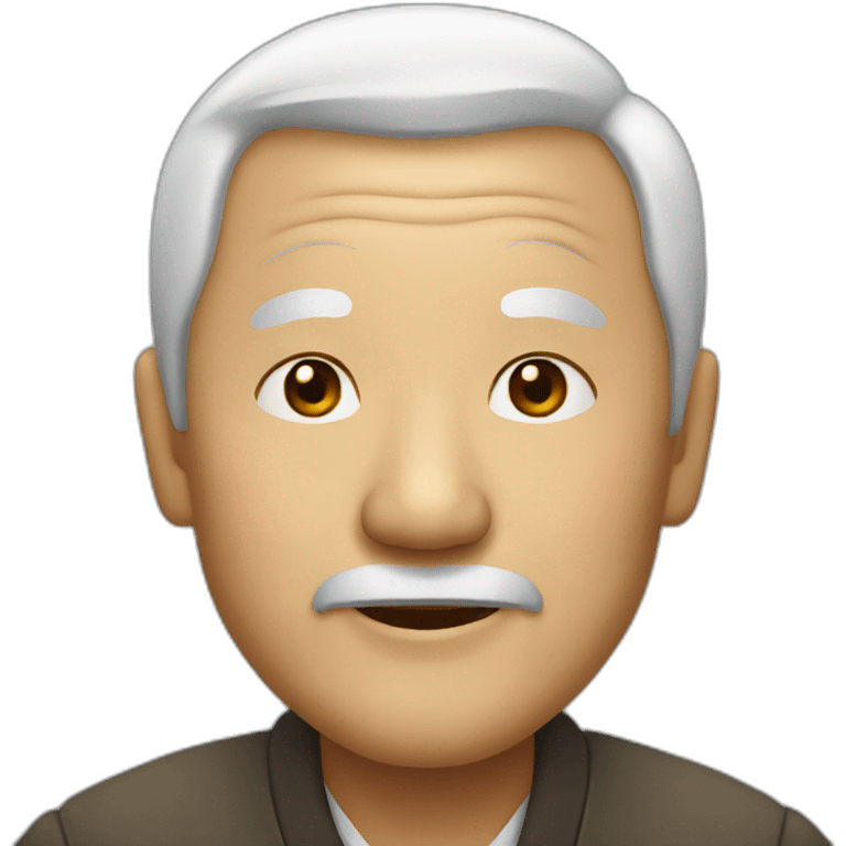 old chinese man emoji