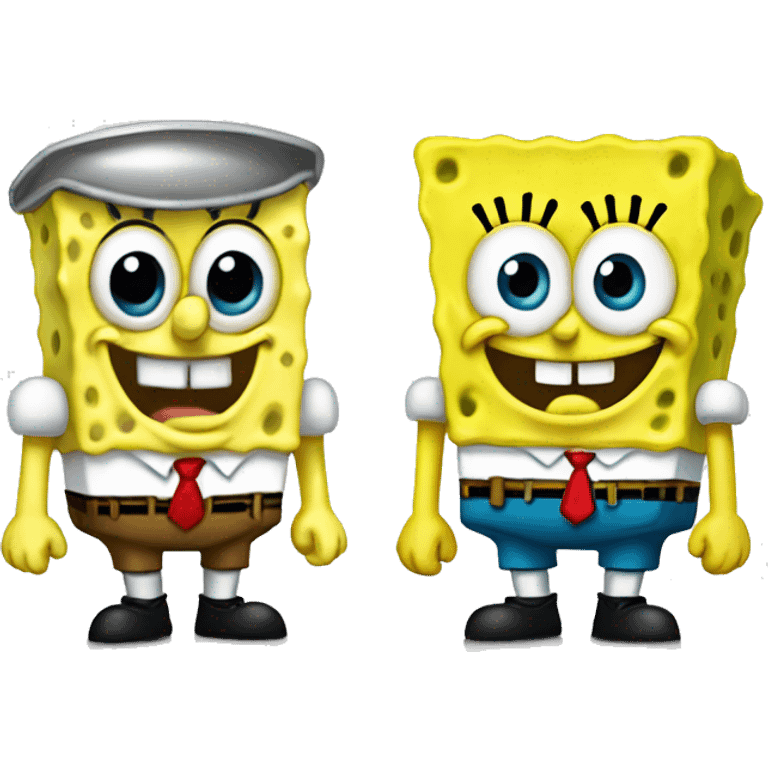 Spongebob and patric emoji