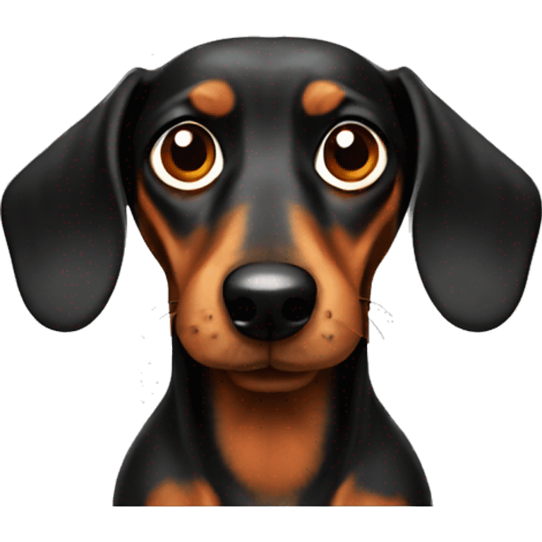 evil dachshund emoji