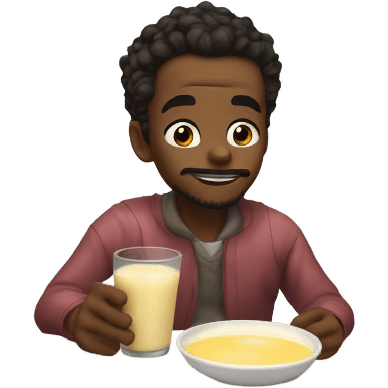 HERES A FLASH FROM THE FUTURE WHERE JAMAL FINISHES THE WORLD BODYCOMP AND GETS OLD DOING SO SOMEHOW BUT ENJOYS A NICE BOWL OF CUSTARD AND GLASS OF MILK WITH HIS GRANDPA THO HIS FATHER LEFT HIM AGAIN emoji