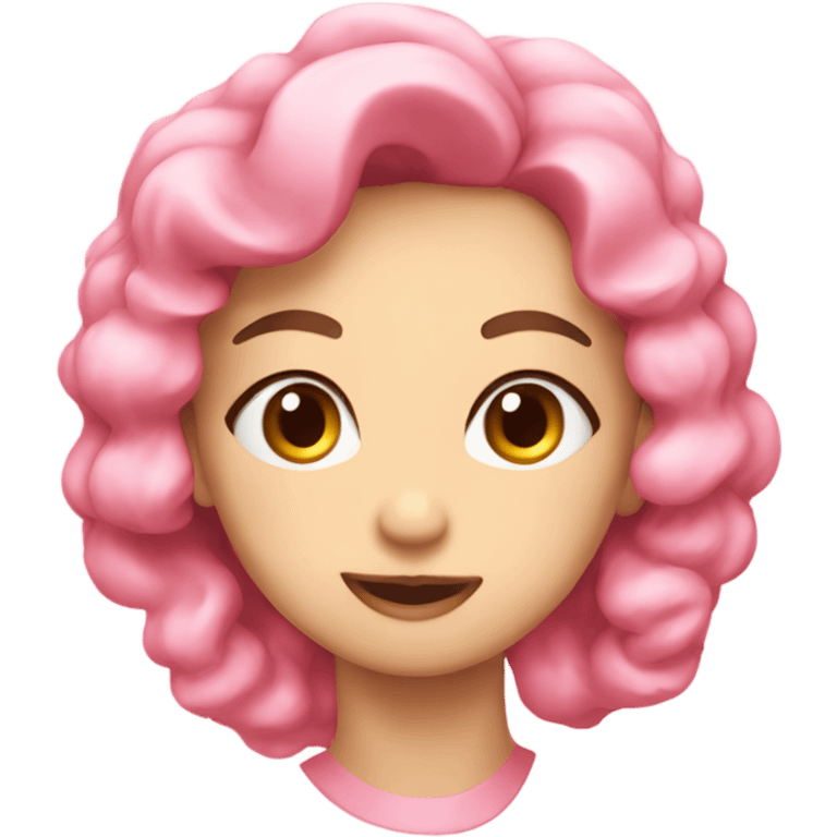 fiocco rosa emoji