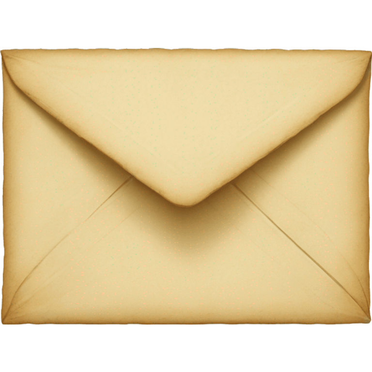 Vintage envelope emoji