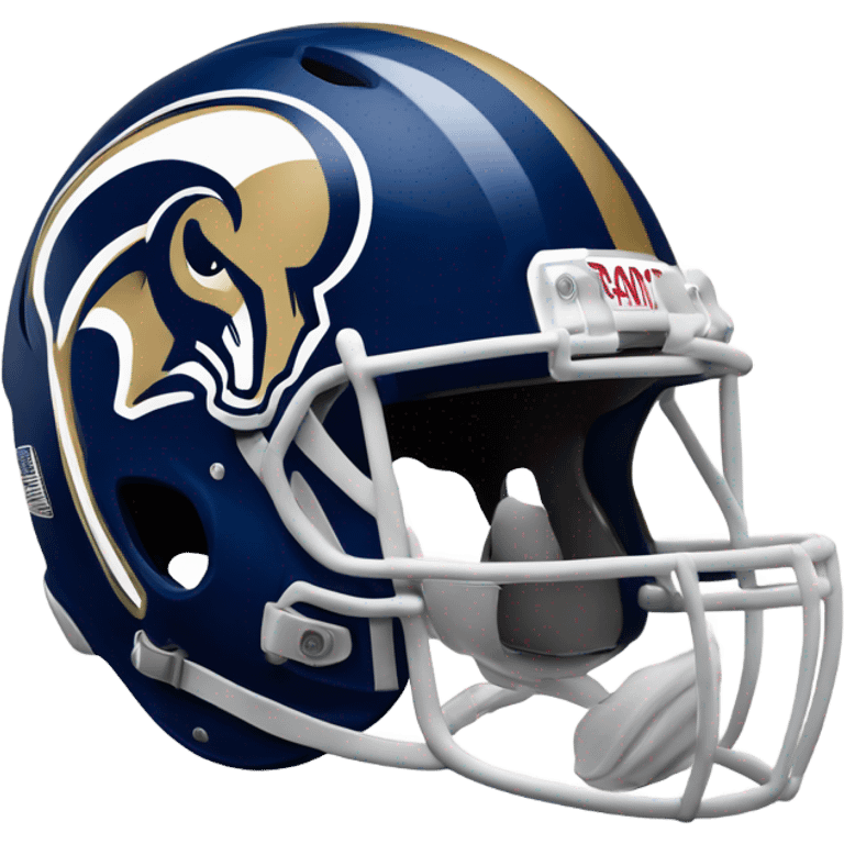 los angeles rams helmet emoji